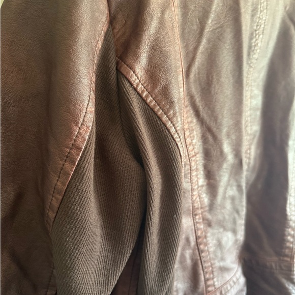 Maurice’s Women's Brown Leather Jacket - Picture 5 of 5